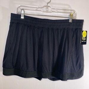 NWT c9 Champion Athletic Skort Black SZ XXL